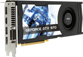 MSI GeForce GTX 970 OCV1 - Side
