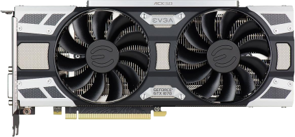 EVGA GeForce GTX 1070 SC - Front