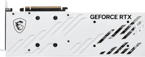 MSI GeForce RTX 5070 GAMING DUKE 3X WHITE - Rear
