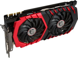 MSI GeForce GTX 1070 Ti GAMING - Side