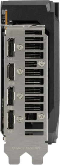 Asus ROG Strix Radeon RX 6600 XT OC Edition - Outputs