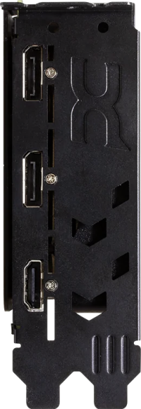 PowerColor Reaper AMD Radeon RX 9060 XT - Outputs