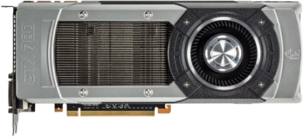 EVGA GTX 780 Reference Design - Front