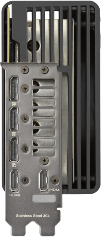 Asus ROG Strix GeForce RTX 4080 - Outputs