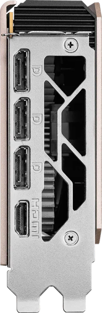 MSI GeForce RTX 5060 INSPIRE ITX - Outputs