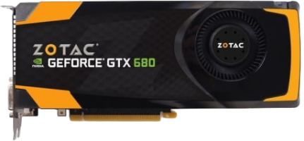 Zotac GeForce GTX 680 - Front
