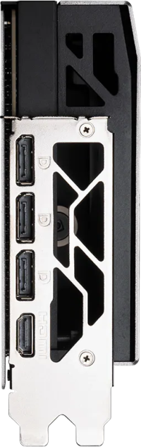 MSI GeForce RTX 5090 SUPRIM LIQUID OC - Outputs