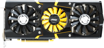 MSI GeForce GTX 780 LIGHTNING - Front