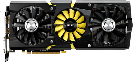 MSI Radeon R9 290X LIGHTNING - Front