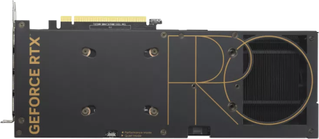 Asus ProArt GeForce RTX 4070 OC edition - Rear