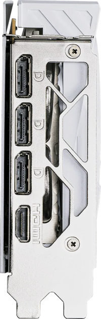 MSI GeForce RTX 5060 GAMING TRIO WHITE - Outputs