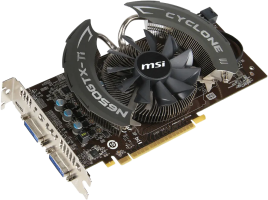 MSI GeForce GTX 650 Ti Power Edition OC - Side