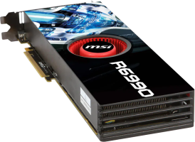 MSI Radeon HD 6990 - Side
