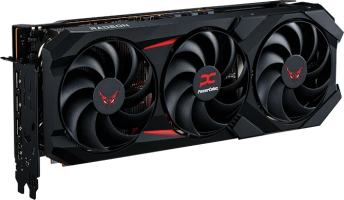 PowerColor Red Devil AMD Radeon RX 9070 XT Backplate Special Edition - Side