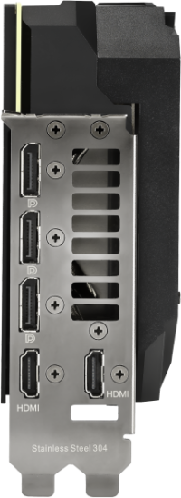 Asus ROG Strix GeForce RTX 3080 Ti - Outputs