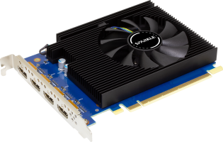 Sparkle Intel Arc A310 OMNI View - Rear