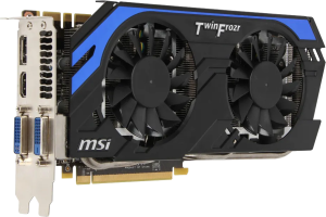MSI GeForce GTX 660 Ti Power Edition - Front