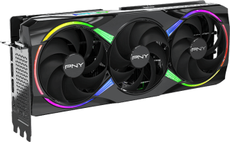 PNY GeForce RTX 5070 Ti EPIC-X RGB Overclocked Triple Fan Plus - Side