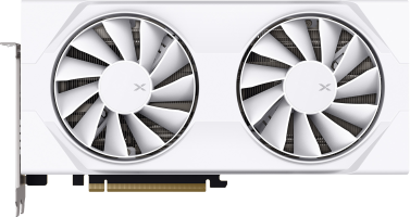 XFX Swift AMD Radeon RX 9060 XT OC White Gaming Edition - Front