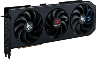 PowerColor Hellhound AMD Radeon RX 9070 - Side