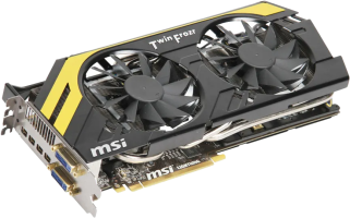 MSI Radeon HD 7970 LIGHTNING BE - Rear