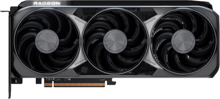 AMD RX 9070 XT - Front