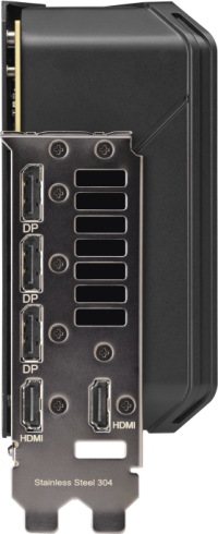 Asus ROG Strix GeForce RTX 5070 - Outputs