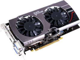MSI GeForce GTX 660 Twin Frozr OC - Side
