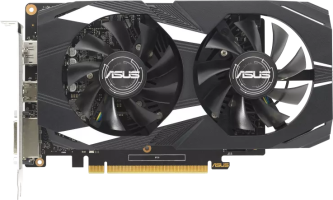 Asus Dual GeForce GTX 1650 V2 OC Edition - Front