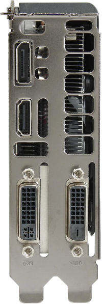 EVGA GeForce GTX 760 SC - Outputs