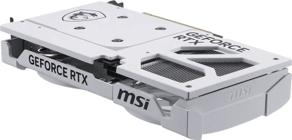 MSI GeForce RTX 5060 Ti VENTUS 2X WHITE PLUS - Side