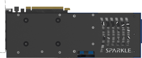 Sparkle Intel Arc A770 TITAN OC Edition - Rear