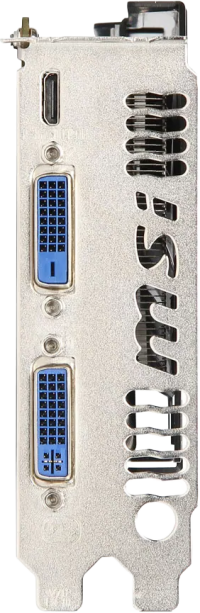 MSI GeForce GTX 650 Ti Power Edition OC - Outputs