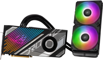 Asus ROG Strix LC GeForce RTX 3090 Ti - Side