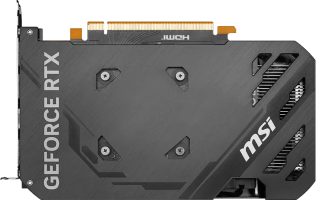 MSI GeForce RTX 4060 VENTUS 2X BLACK OC - Rear