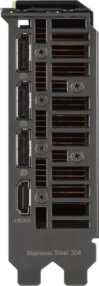 Asus Turbo GeForce RTX 3070 - Outputs