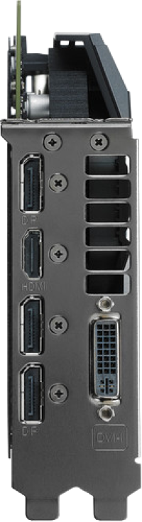 Asus STRIX GTX 980 Ti OC - Outputs