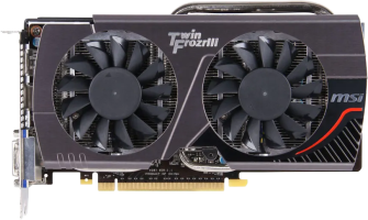 MSI GeForce GTX 660 Twin Frozr OC - Front
