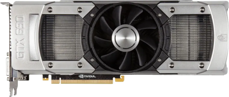 MSI GeForce GTX 690 - Front