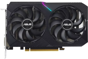 Asus Dual GeForce RTX 3050 V2 OC Edition - Front
