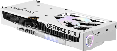 MSI GeForce RTX 5060 GAMING TRIO OC WHITE - Side