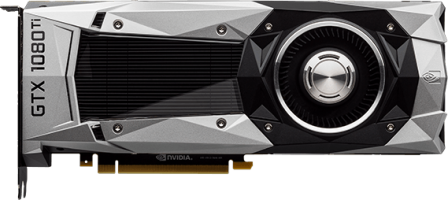 NVIDIA GTX 1080 Ti - Front