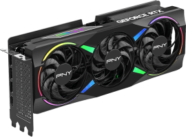 PNY GeForce RTX 5070 Ti EPIC-X RGB Overclocked Triple Fan - Side