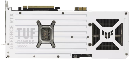 Asus TUF Gaming GeForce RTX 5070 Ti BTF White Edition - Rear