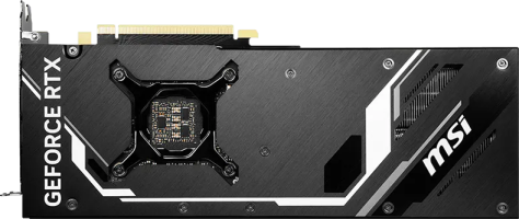 MSI RTX 4070 Ti - Rear