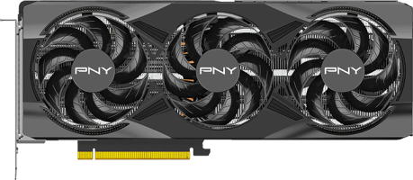 PNY GeForce RTX 5070 Ti Overclocked Triple Fan - Front
