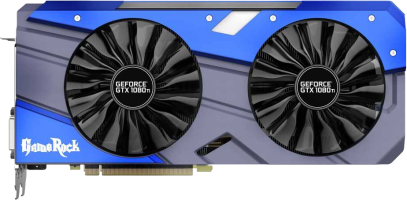 Palit GTX 1080 Ti GameRock Premium - Front