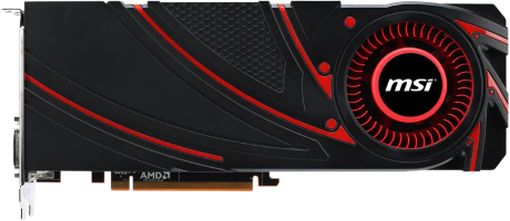 MSI Radeon R9 290X - Front