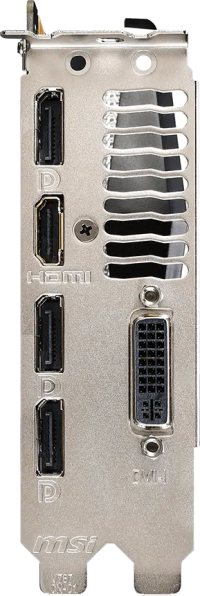 MSI GeForce GTX 960 Armor 2X OC - Outputs
