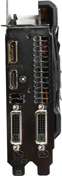 MSI GeForce GTX 780 LIGHTNING - Side